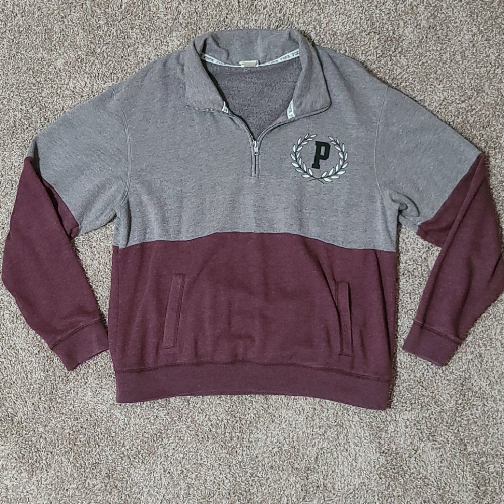 PINK Quarter Zip